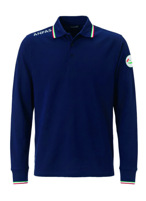 Art. POLO MANICA LUNGA COOLMAX*