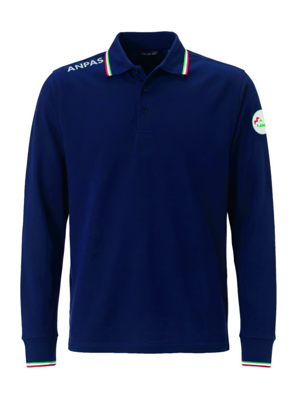Art. POLO MANICA LUNGA COOLMAX*