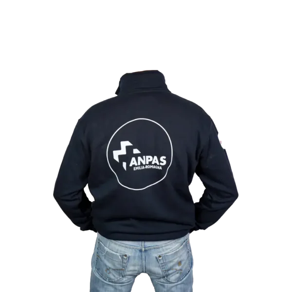 Long-sleeved cotton sweatshirt