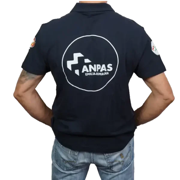 Polo Anpas con scritta Formazione