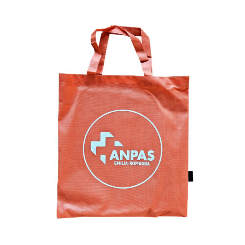Orange Anpas Shopper Bag